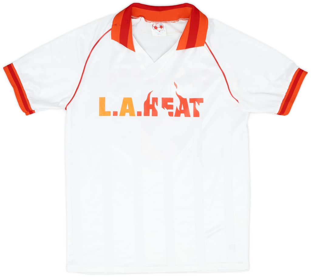 1986-88 Los Angeles Heat Match Issue Home Shirt Schiappa #5