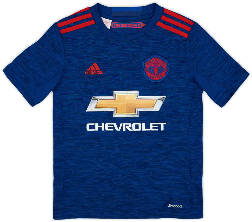 2016-17 Manchester United Away Shirt Pogba #6 - 8/10 - (S.Boys)
