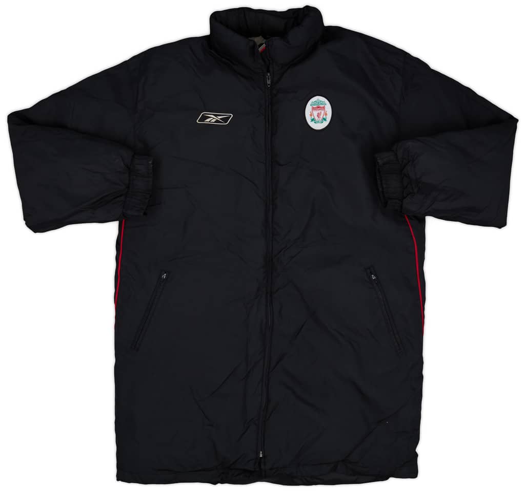 2003-04 Liverpool Reebok Padded Bench Coat - 6/10 - (XL)