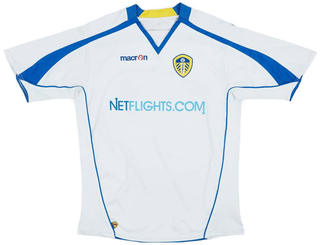 2008-09 Leeds United Home Shirt - 6/10 - (XL)