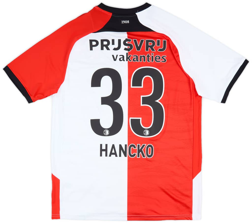 2024-25 Feyenoord Home Shirt Hancko #33