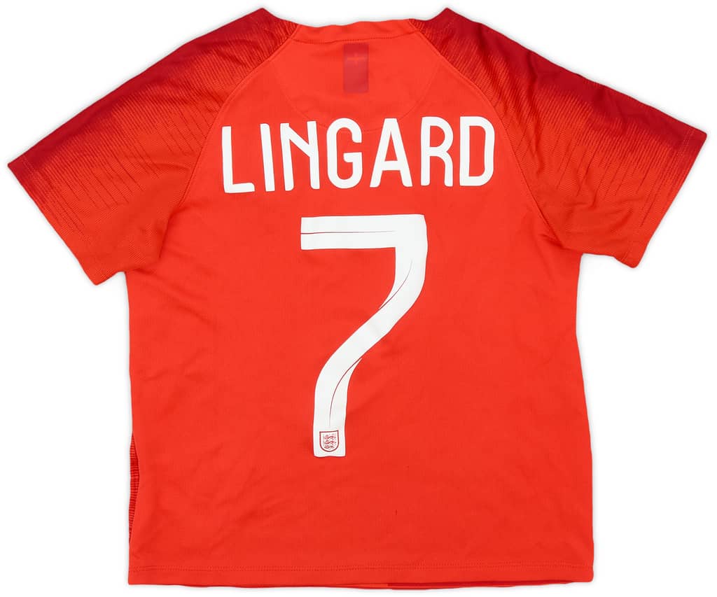 2018-19 England Away Shirt Lingard #7 - 7/10 - (6-7 Years)