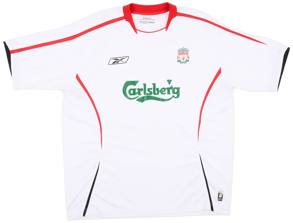 2005-06 Liverpool Away Shirt Fowler #11 - 7/10 - (XL)