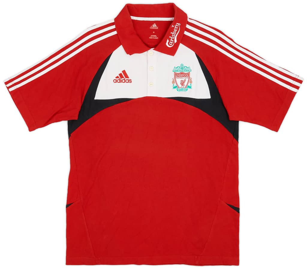 2007-08 Liverpool adidas Polo Shirt - 8/10 - (M)