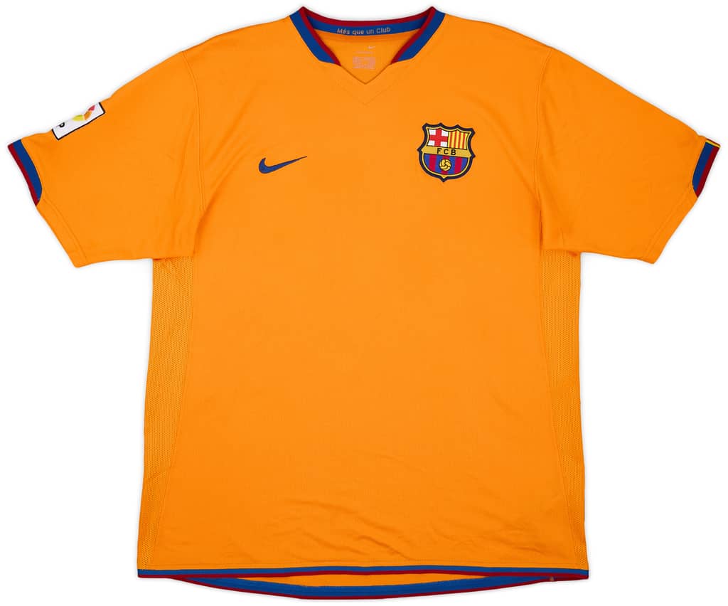 2006-08 Barcelona Away Shirt Messi #19 - 9/10 - (L)