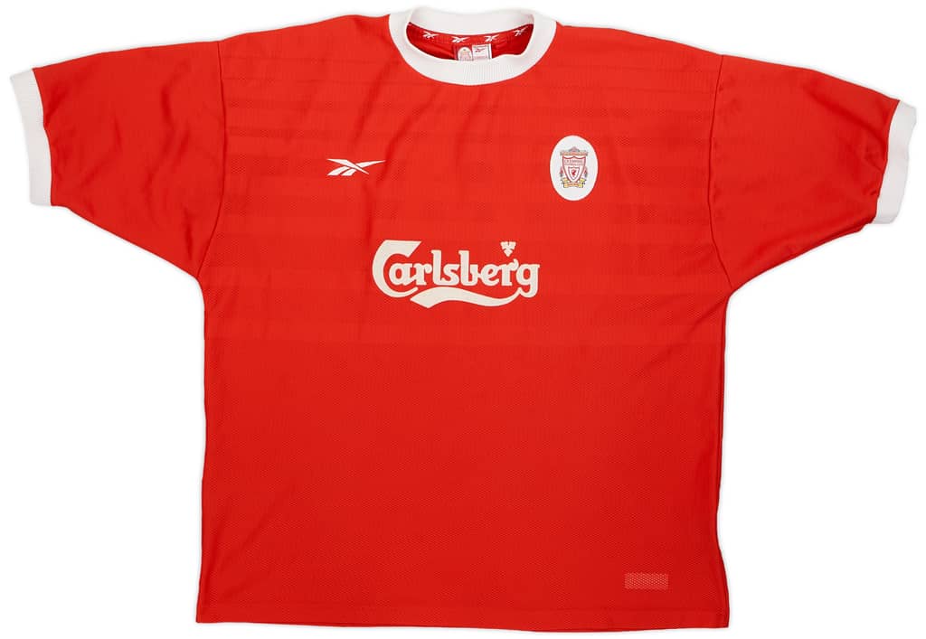 1998-00 Liverpool Home Shirt Owen #10 - 9/10 - (XXL)