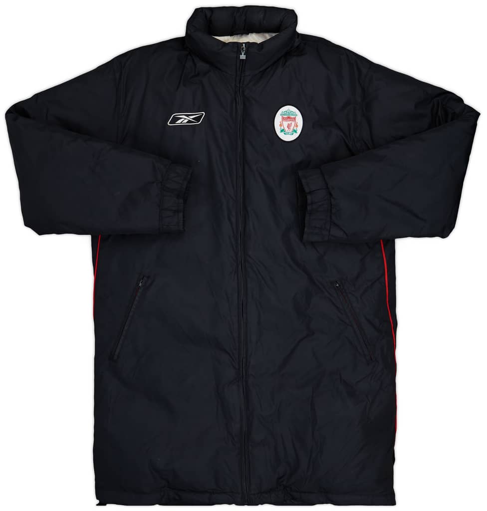 2002-04 Liverpool Reebok Padded Bench Coat - 9/10 - (M)
