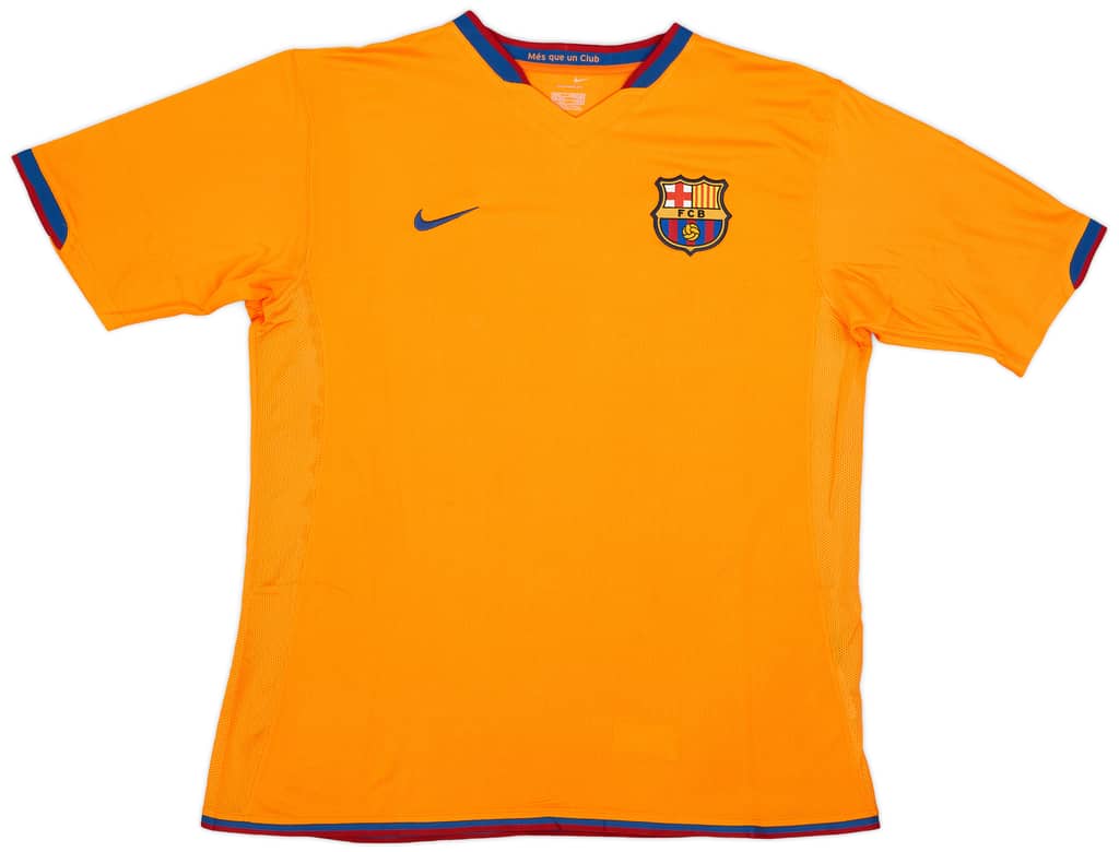2006-08 Barcelona Away Shirt Messi #19 (L)