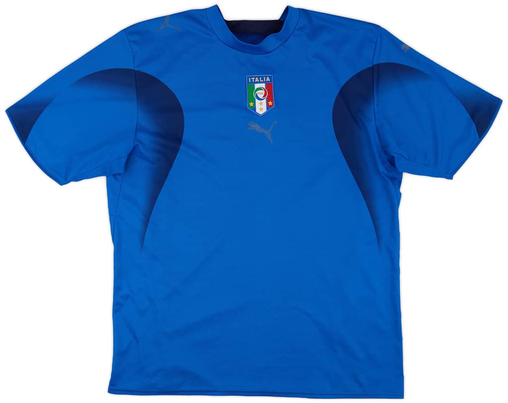 2006 Italy Home Shirt - 4/10 - (L)