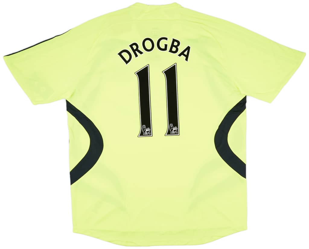 2007-08 Chelsea Away Shirt Drogba #11 (XL)