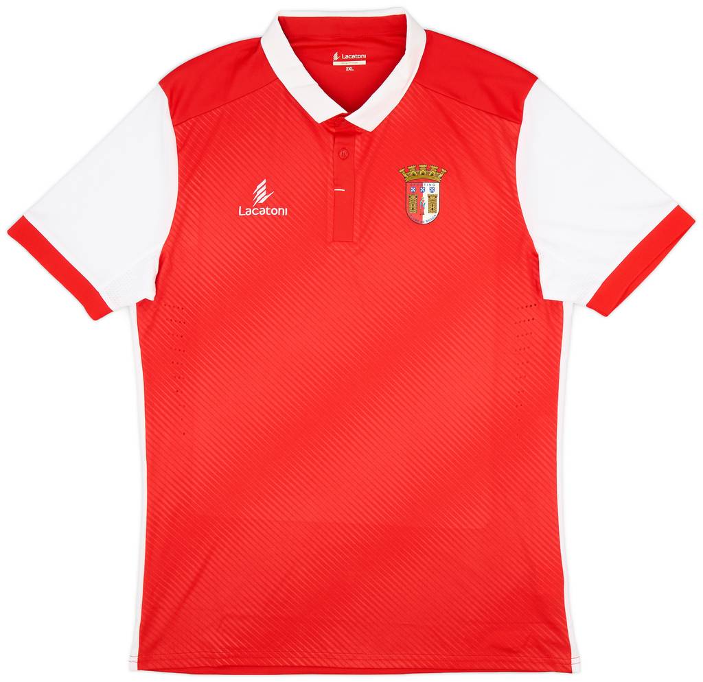 2017-18 SC Braga Home Shirt - 10/10 - (XXL)
