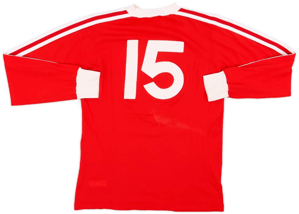 1980-84 Valur Match Issue Home L/S Shirt #15
