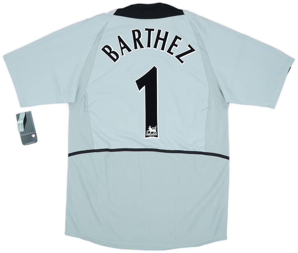 2002-04 Manchester United GK S/S Shirt Barthez #1 (L)