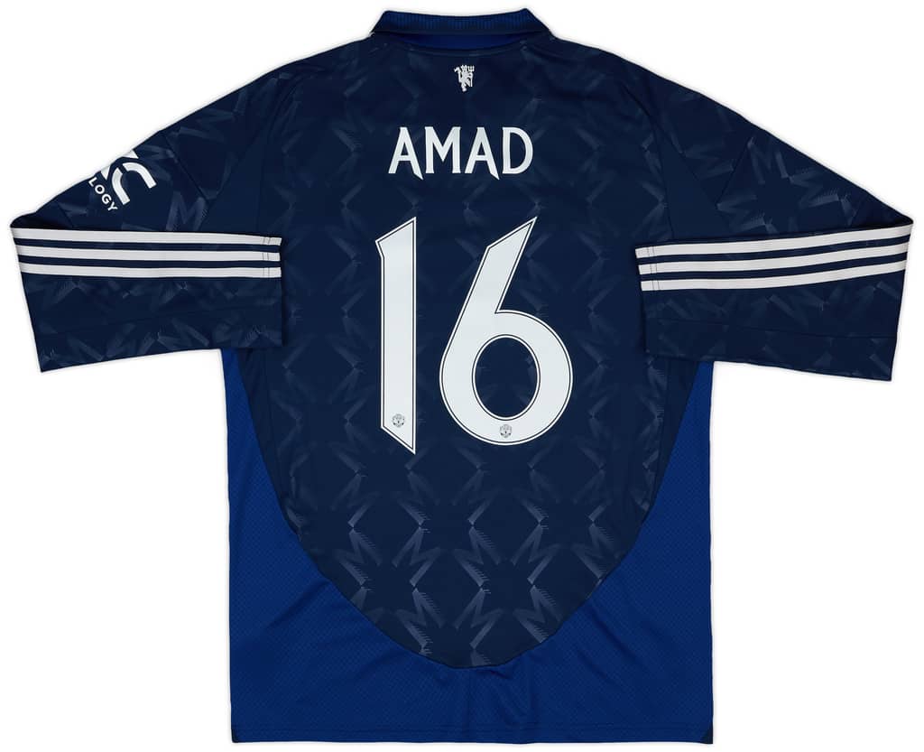2024-25 Manchester United Away L/S Shirt Amad #16