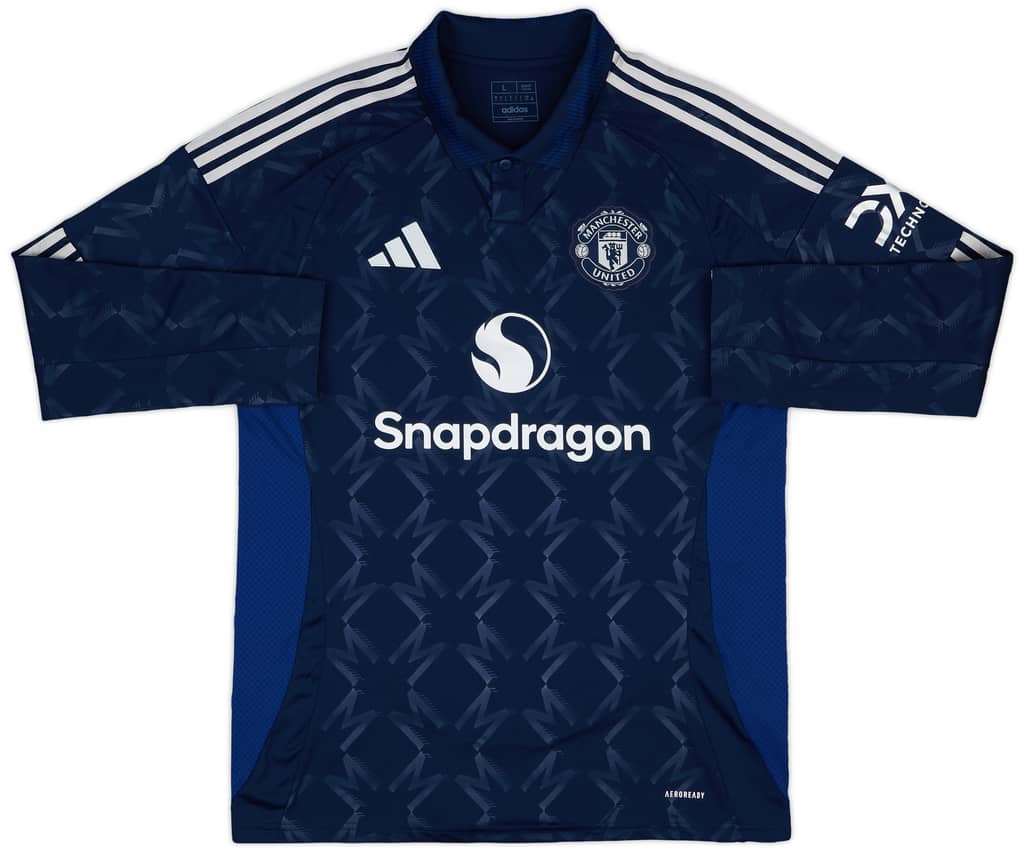 2024-25 Manchester United Away L/S Shirt Amad #16