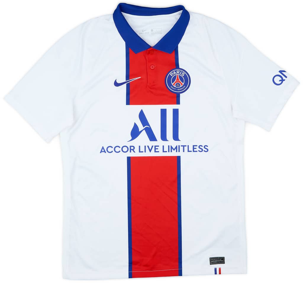2020-21 Paris Saint-Germain Away Shirt - 8/10 - (M)