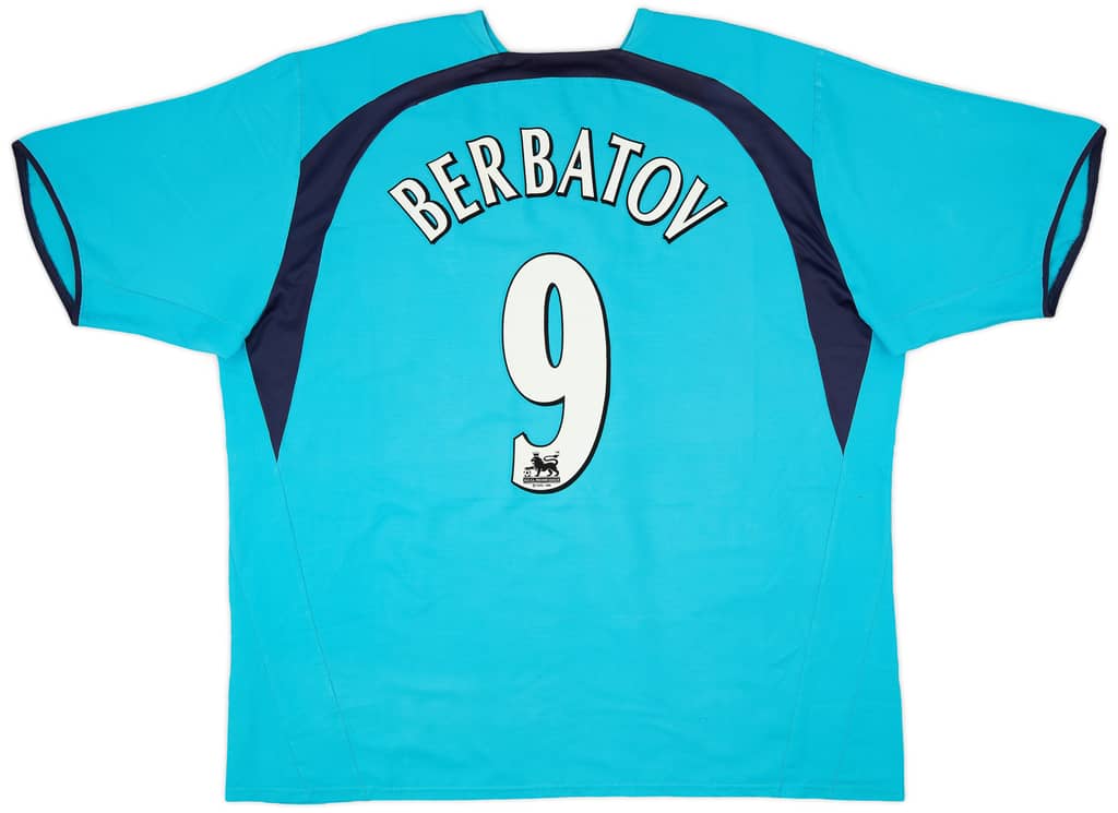 2006-07 Tottenham Away Shirt Berbatov #9 - 5/10 - (3XL)