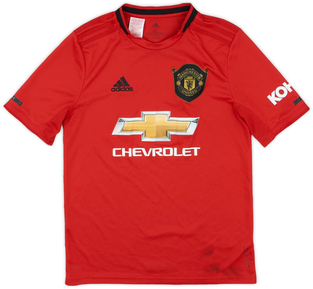 2019-20 Manchester United Home Shirt - 7/10 - (XL.Boys)