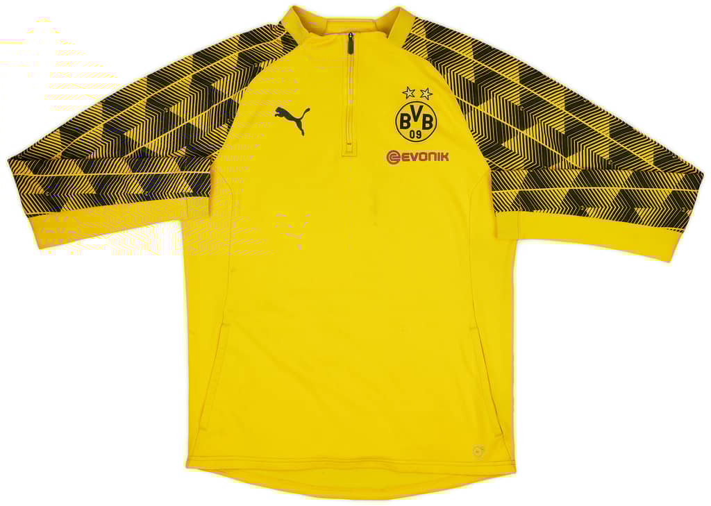 2017-18 Borussia Dortmund Puma 1/4 Zip Drill Top - 5/10 - (L)