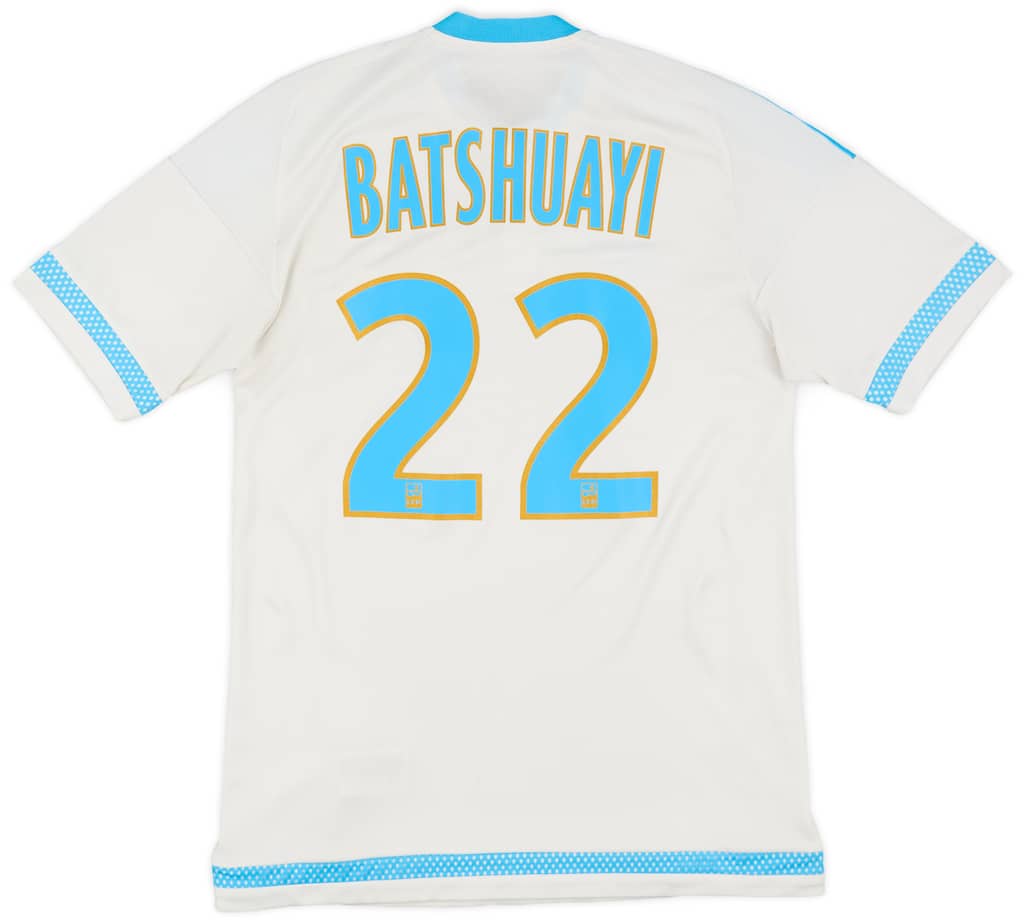 2015-16 Olympique Marseille Home Shirt Batshuayi #22 - 5/10 - (S)
