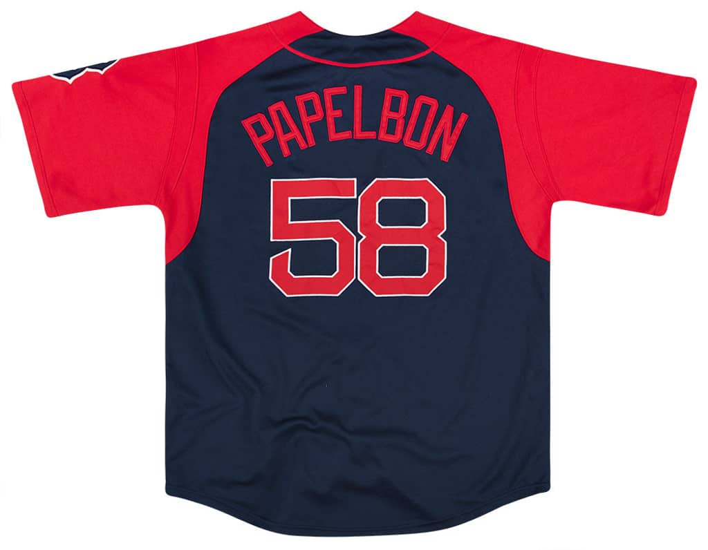 2005-08 Boston Red Sox Papelbon #58 Majestic Jersey (Alternate) L