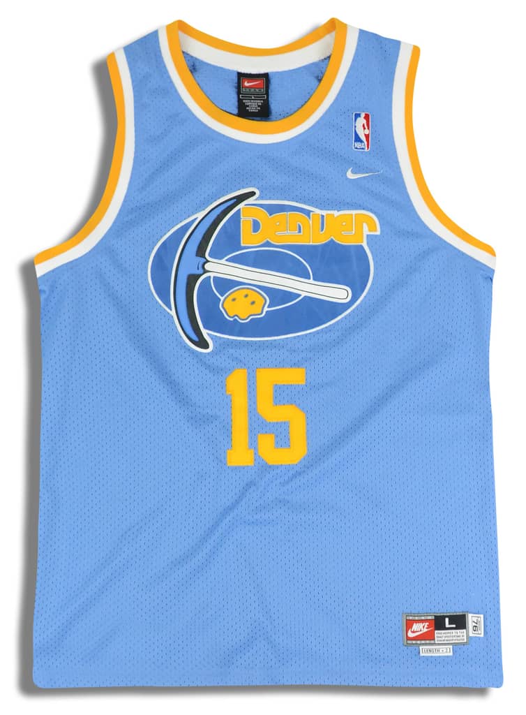 1976 Denver Nuggets Anthony #15 Nike Rewind Swingman Jersey (Away) Y