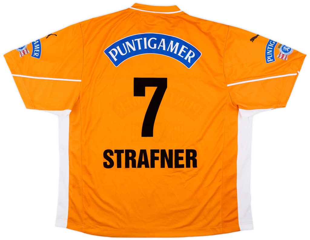 2001-02 Sturm Graz Away Shirt Strafner #7 - 9/10 - (XXL)