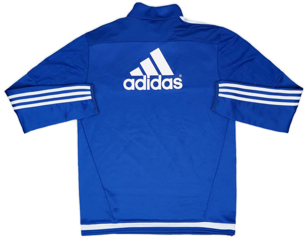 2015-16 Chelsea adidas 1/4 Zip Drill Top - 8/10 - (M)