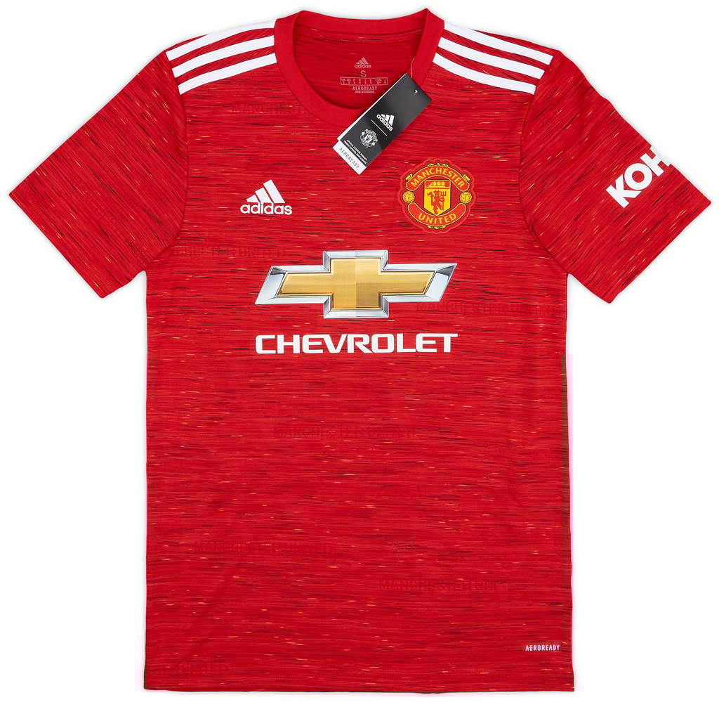 2020-21 Manchester United Home Shirt B.Fernandes #18 (S)