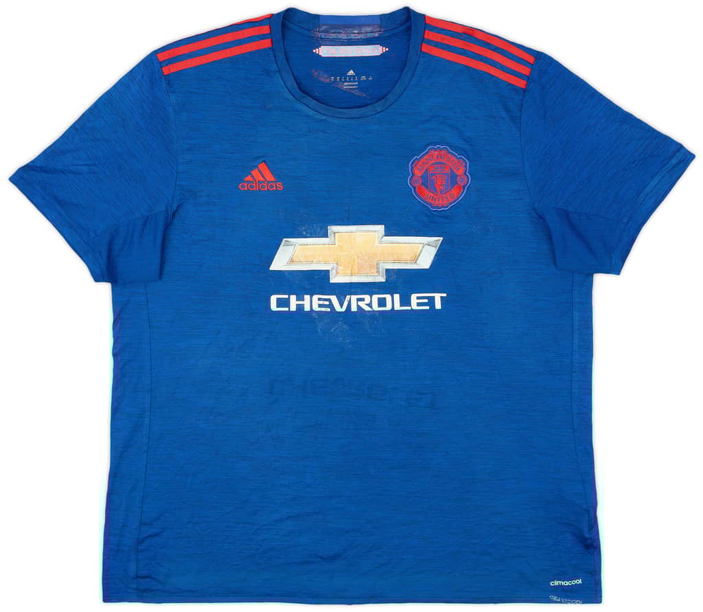 2016-17 Manchester United Away Shirt - 4/10 - (XL)