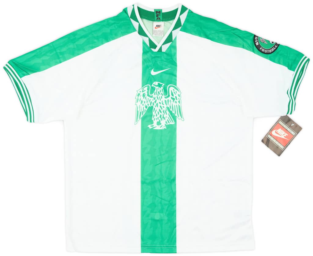 1996-98 Nigeria Player Issue Nike Training Shirt (XL)