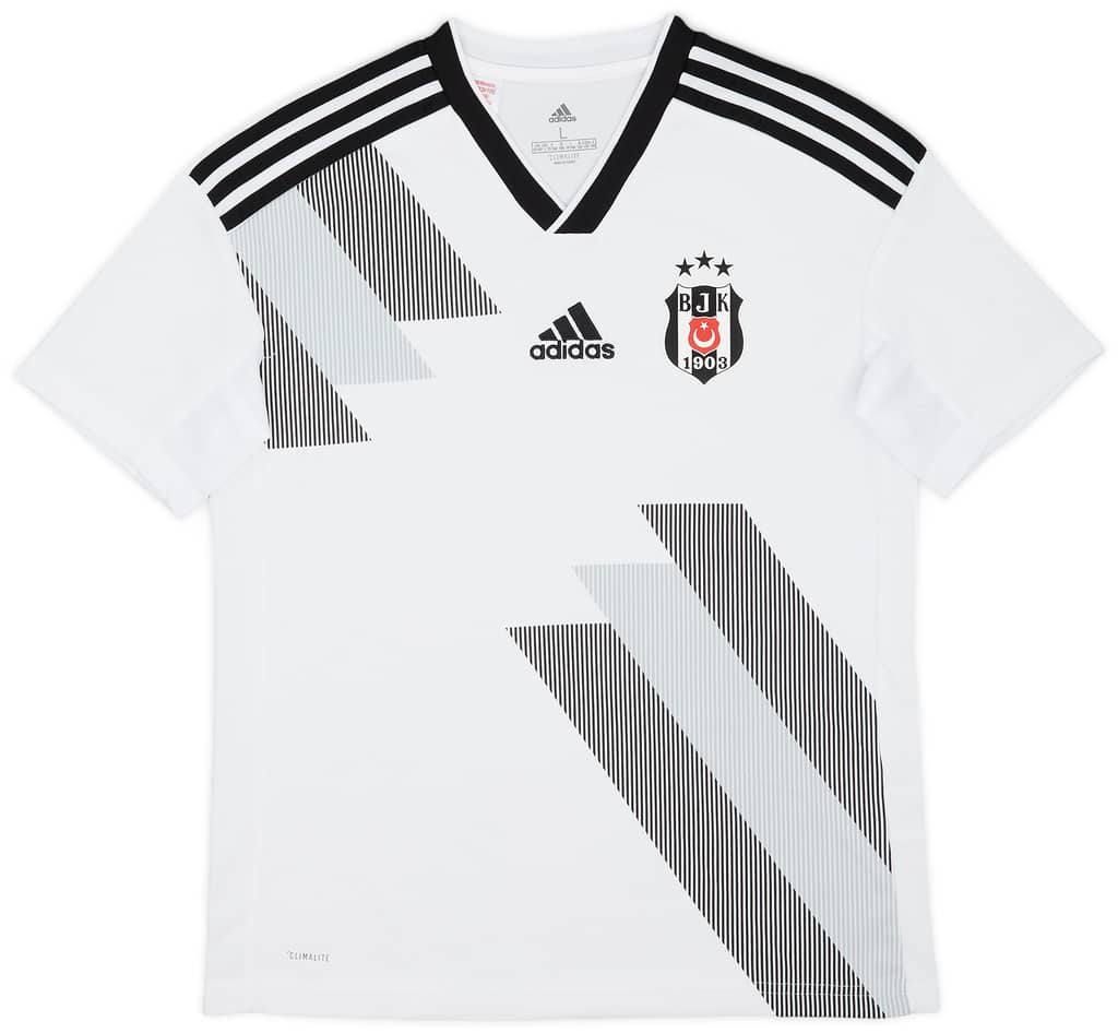 2019-20 Besiktas Home Shirt - 8/10 - (L.Boys)
