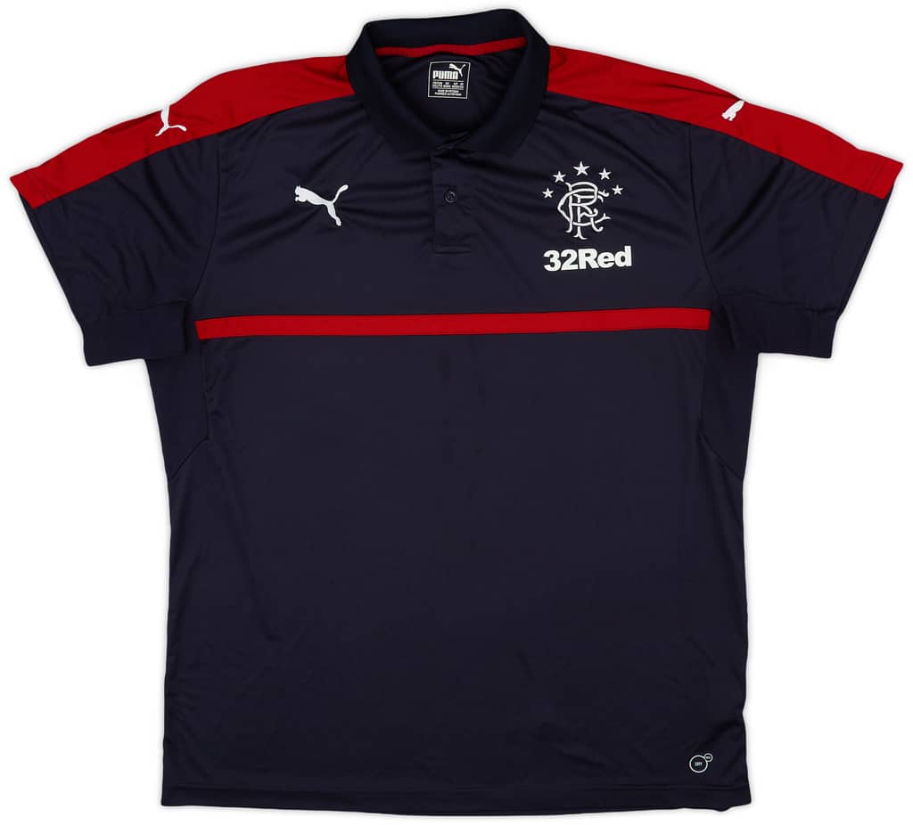 2016-17 Rangers Puma Polo Shirt - 7/10 - (XXL)