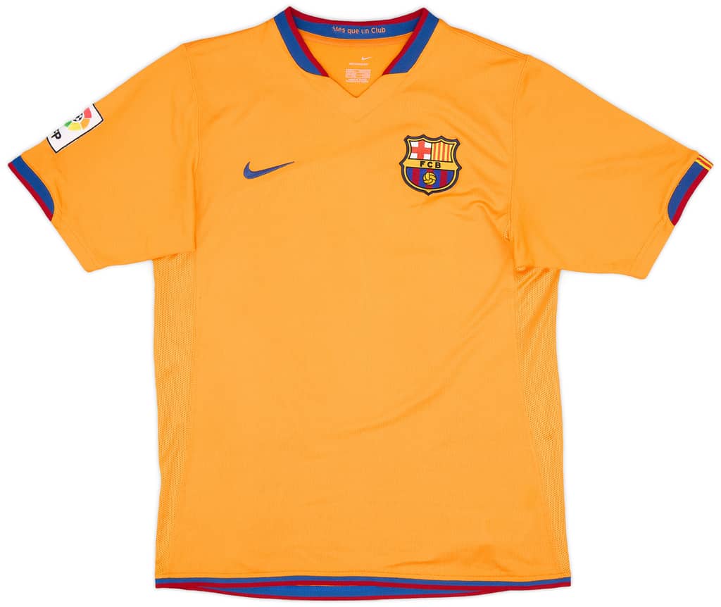 2006-08 Barcelona Away Shirt Messi #19 - 8/10 - (S)