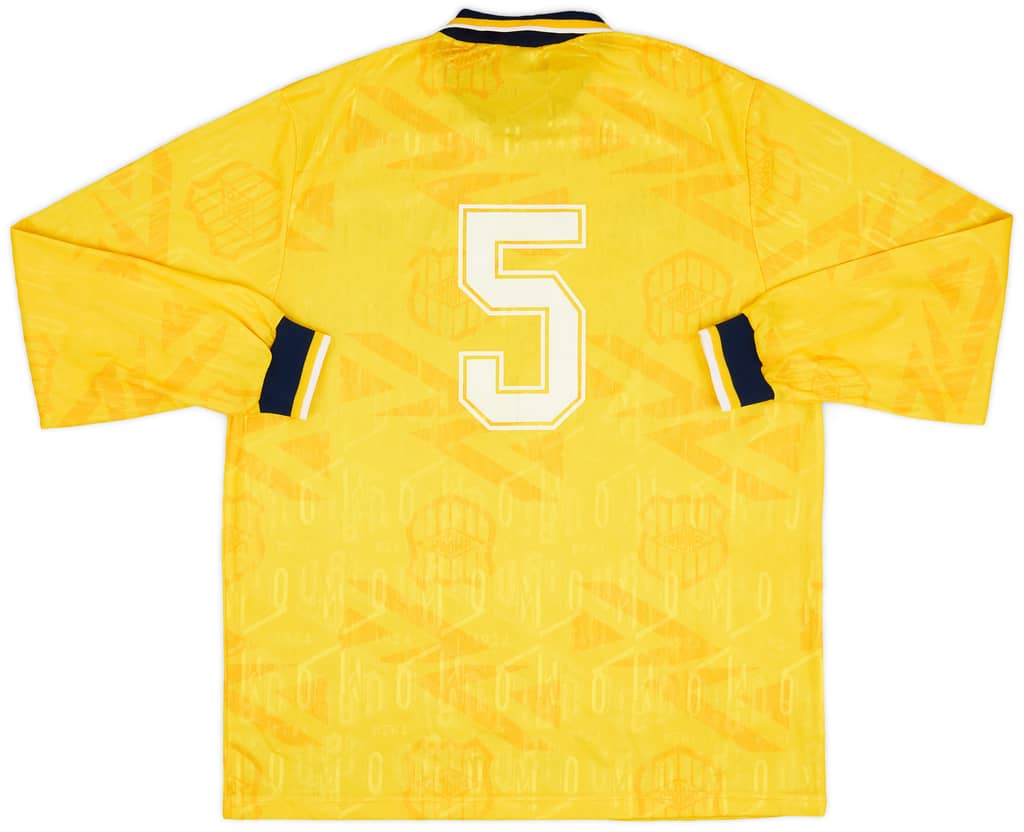 1990s Umbro Template L/S Shirt #5 - 9/10 - (XL)