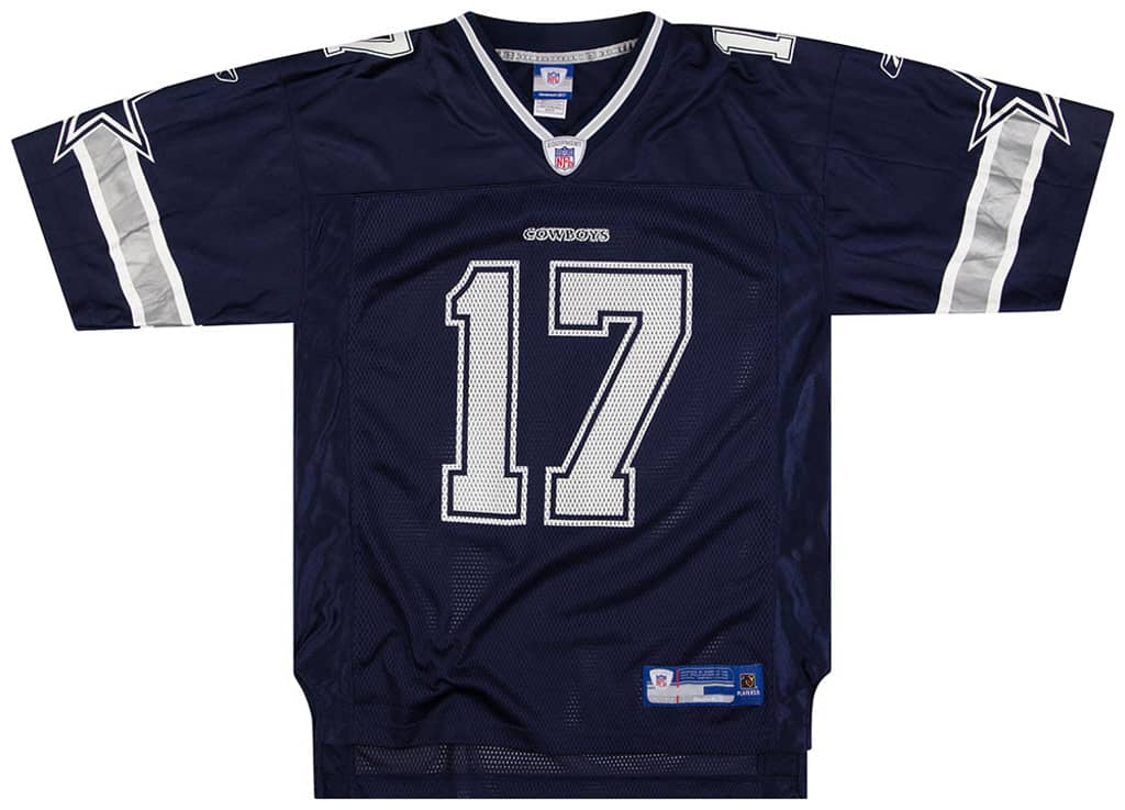 2003 Dallas Cowboys Carter #17 Reebok On Field Jersey (Home) M