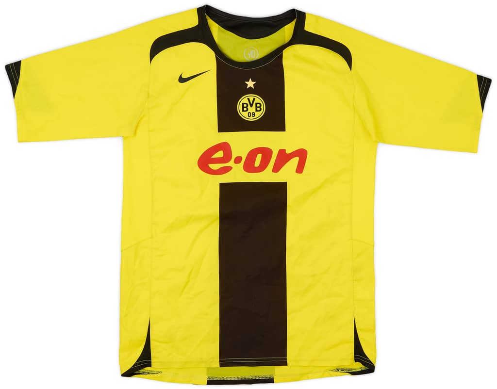 2005-06 Borussia Dortmund Home Shirt - 6/10 - (XL.Boys)