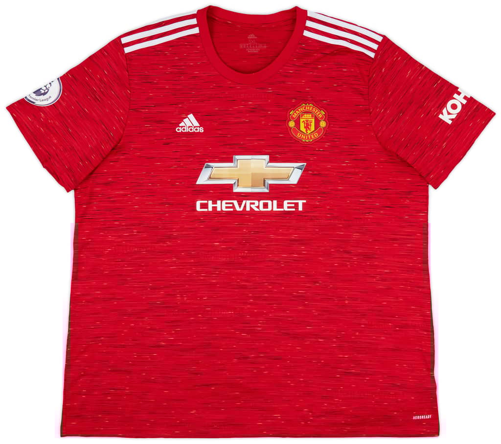 2020-21 Manchester United Home Shirt B.Fernandes #18 - 10/10 - (3XL)