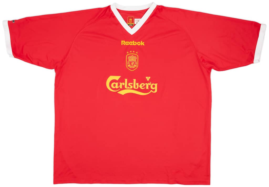 2001-03 Liverpool CL Shirt Fowler #9 - 8/10 - (XXL)