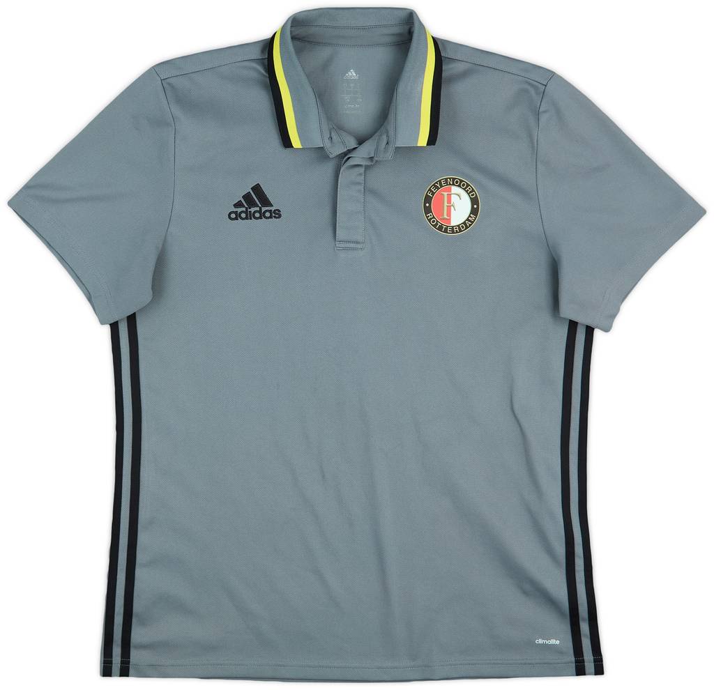 2016-17 Feyenoord adidas Polo Shirt - 8/10 - (L)