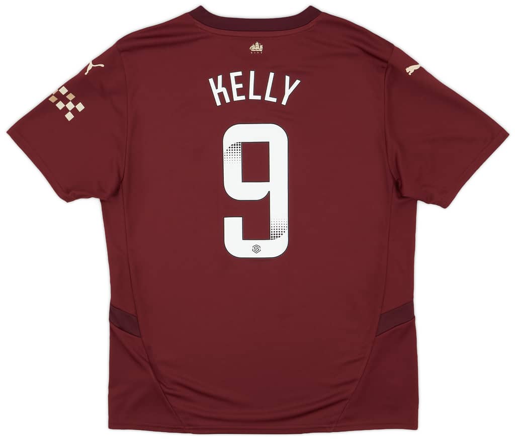 2024-25 Manchester City Women's Third Shirt Kelly #9 (Unisex Fit)
