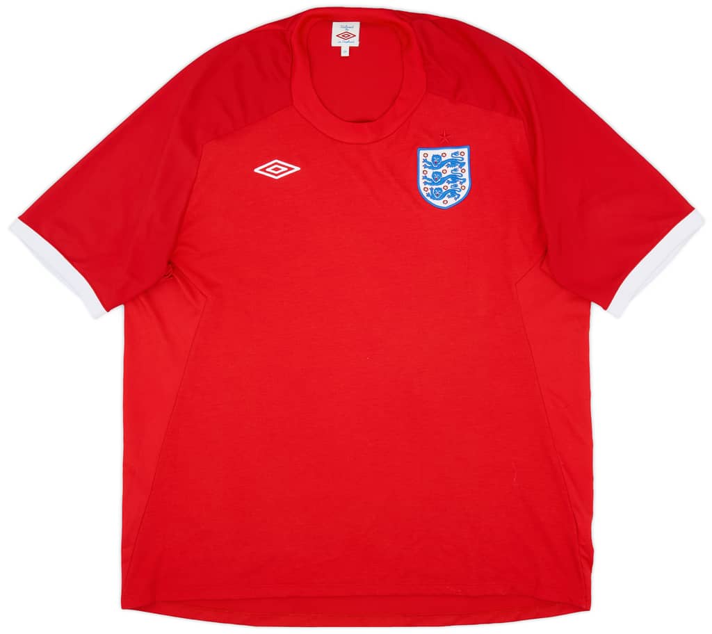 2010-11 England Away Shirt - 8/10 - (3XL)