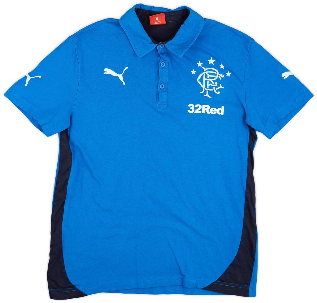 2013-14 Rangers Puma Polo Shirt - 9/10 - (S)