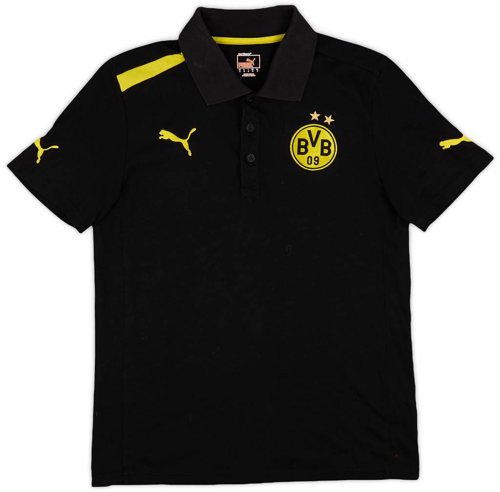 2013-14 Borussia Dortmund Puma Polo Shirt - 8/10 - (S)