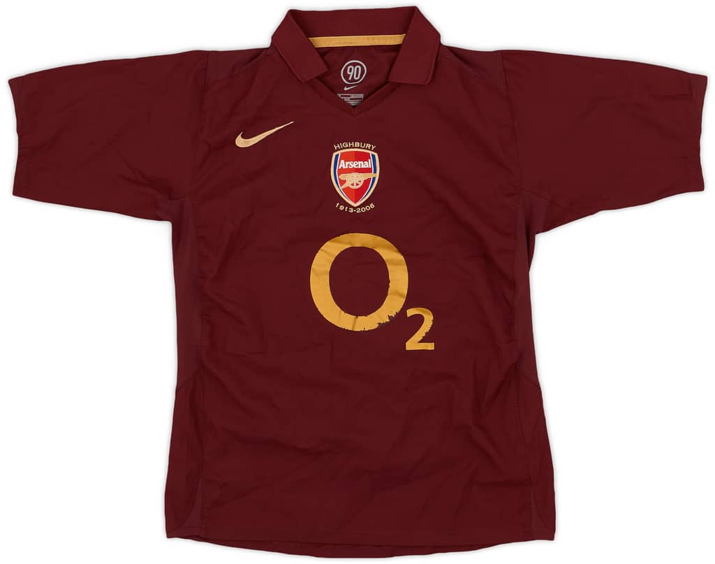 2005-06 Arsenal Home Shirt - 5/10 - (M.Boys)