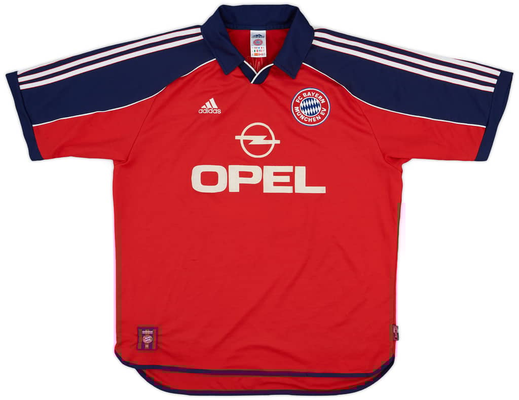 1999-01 Bayern Munich Home Shirt Sergio #13 - 6/10 - (XL)