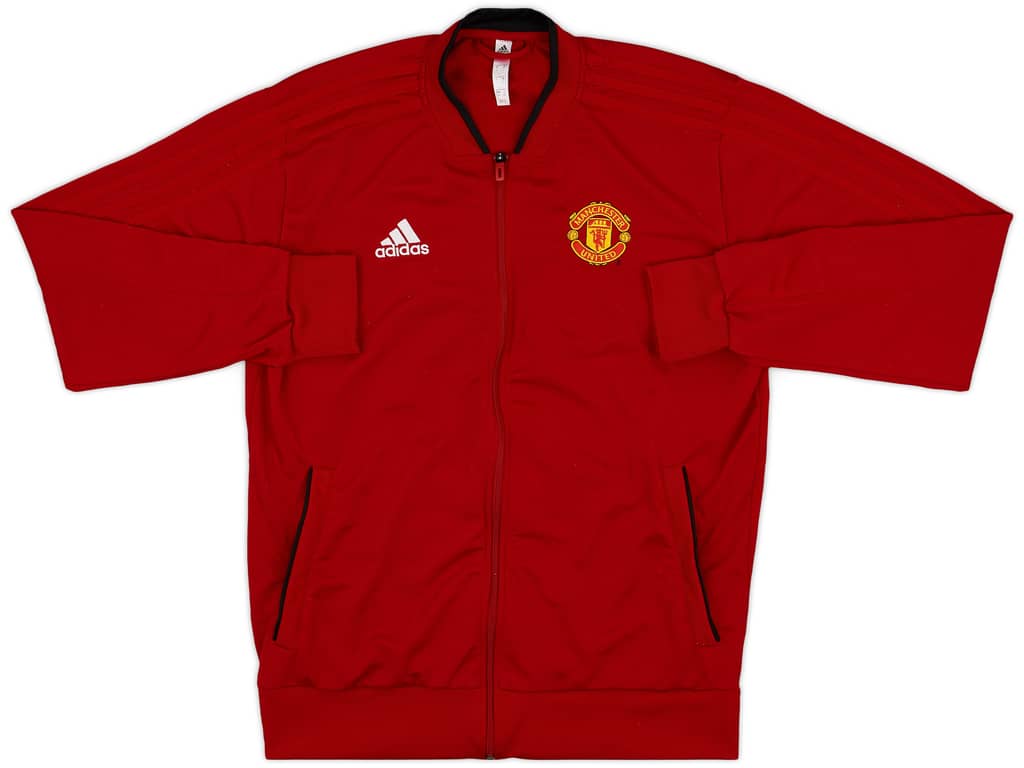 2019-20 Manchester United adidas Track Jacket - 9/10 - (L)