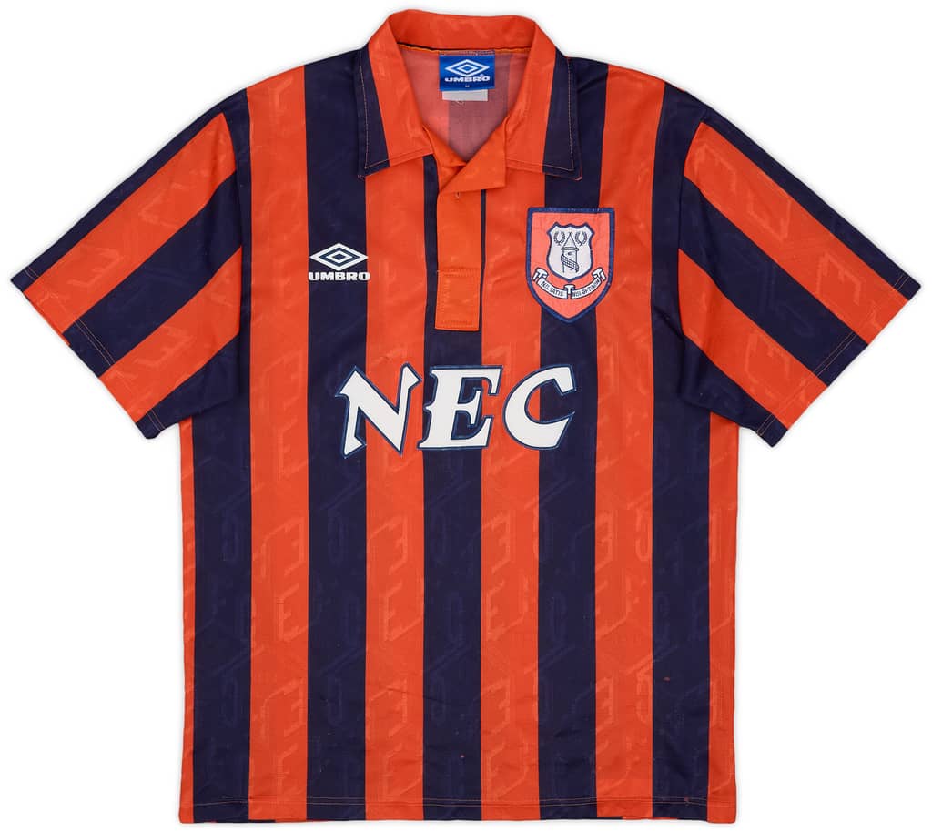 1992-94 Everton Away Shirt Watson #5 - 7/10 - (M)
