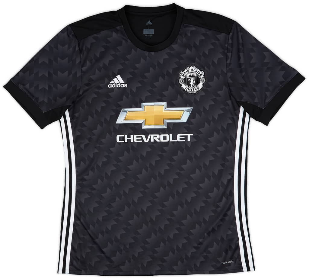 2017-18 Manchester United Away Shirt Lukaku #9 - 10/10 - (L)