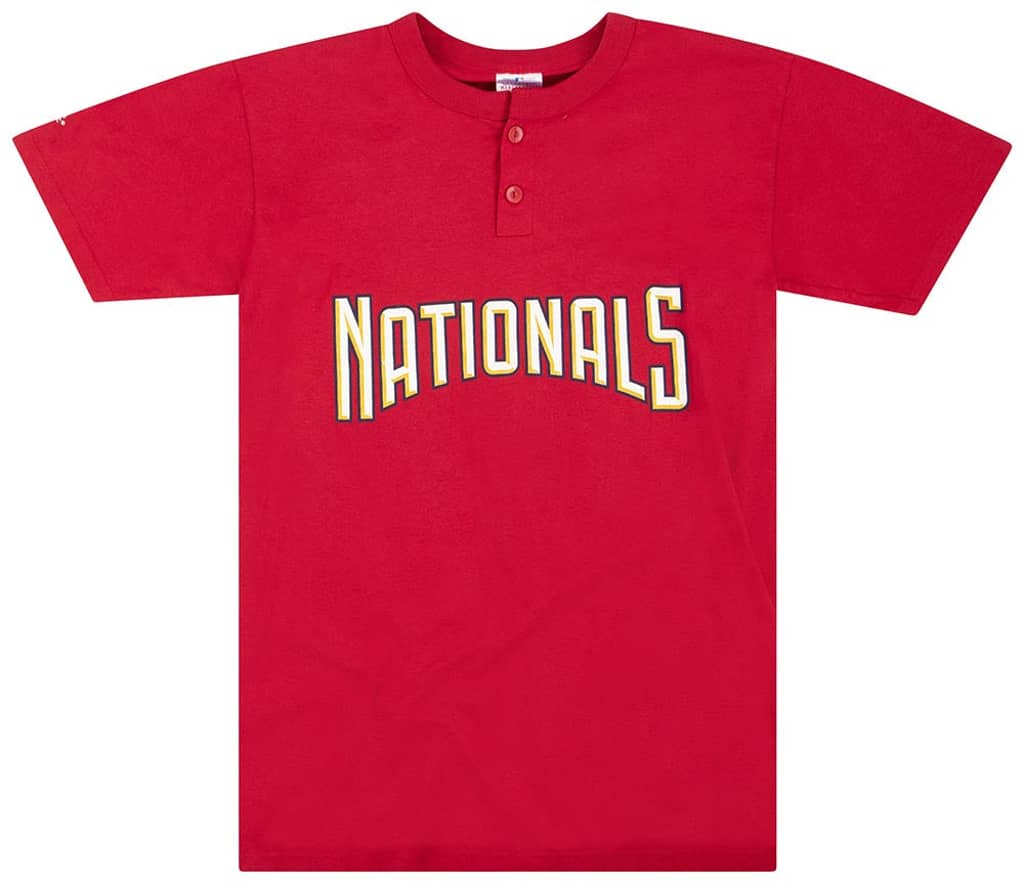 2005-10 Washington Nationals DJ #11 Majestic Tee M